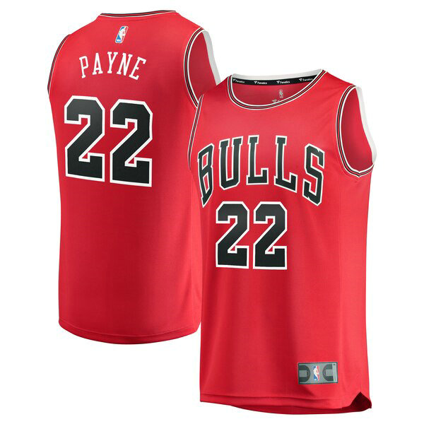 Camiseta baloncesto Cameron Payne 22 2019 Rojo Chicago Bulls Hombre