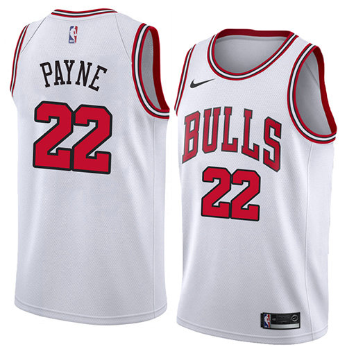 Camiseta baloncesto Cameron Payne 22 Association 2018 Blanco Chicago Bulls Hombre