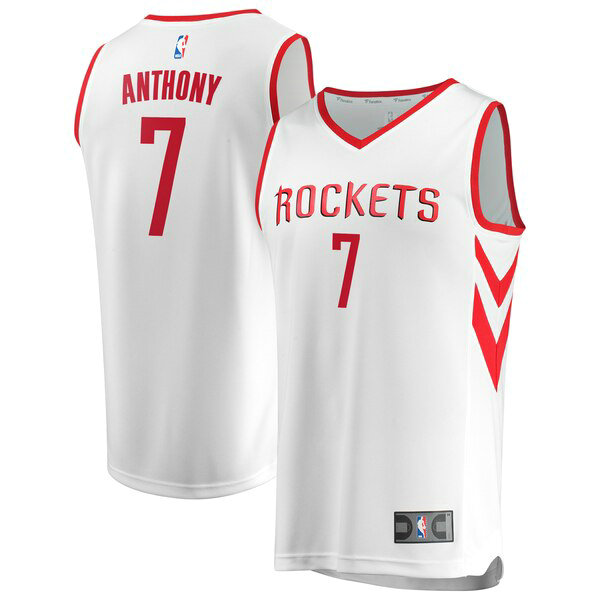 Camiseta baloncesto Carmelo Anthony 7 Association Edition Blanco Houston Rockets Hombre