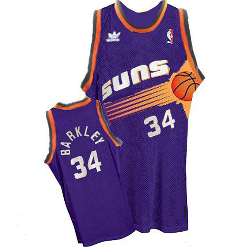 Camiseta baloncesto Charles Barkley 34 Retro P鐓pura Phoenix Suns Hombre
