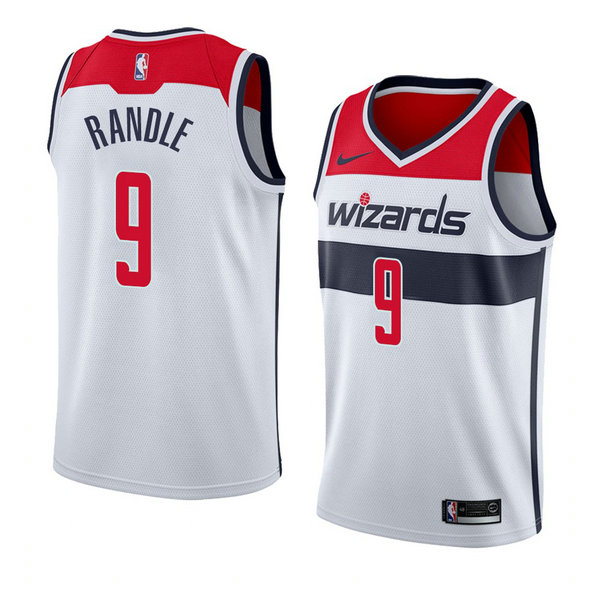 Camiseta baloncesto Chasson Randle 9 Association 2018 Blanco Washington Wizards Hombre