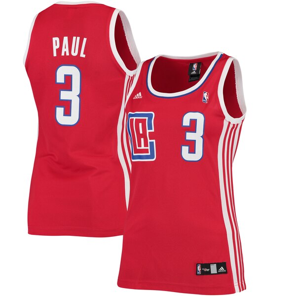 Camiseta baloncesto Chris Paul 3 Réplica Rojo Los Angeles Clippers Mujer