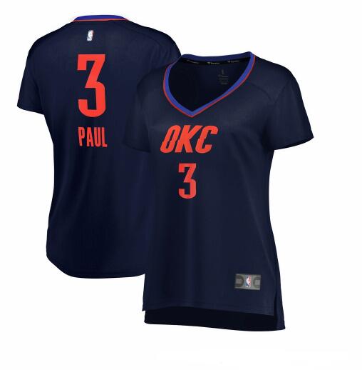 Camiseta baloncesto Chris Paul 3 statement edition Armada Oklahoma City Thunder Mujer