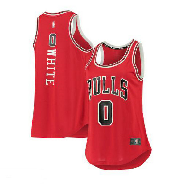 Camiseta baloncesto Coby White 0 icon edition Blanco Chicago Bulls Mujer