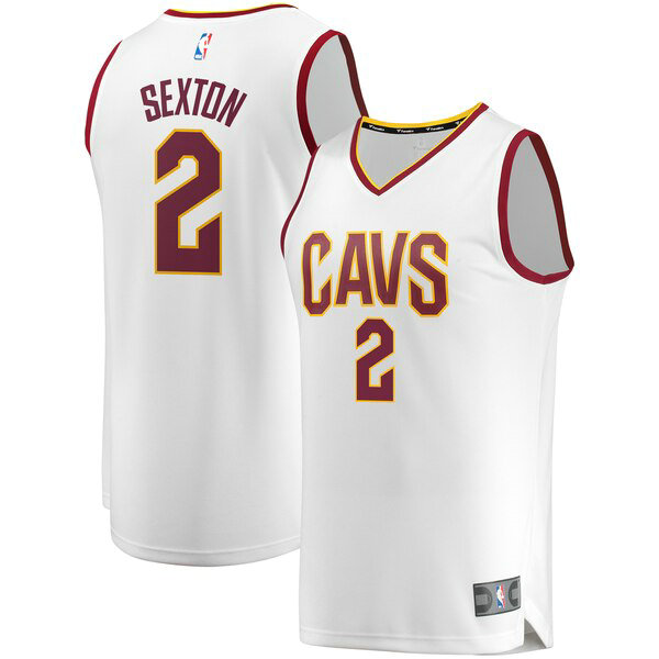 Camiseta baloncesto Collin Sexton 2 2019 Blanco Cleveland Cavaliers Hombre