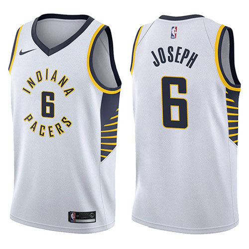 Camiseta baloncesto Cory Joseph 6 Association 2017-18 Blanco Indiana Pacers Hombre