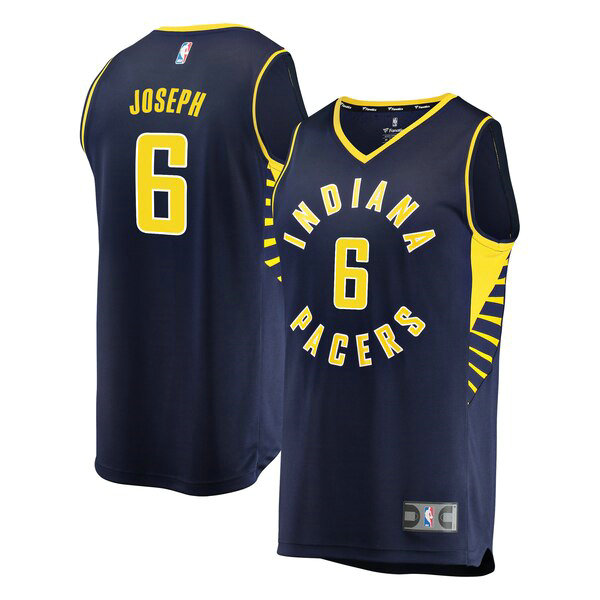 Camiseta baloncesto Cory Joseph 6 Icon Edition Armada Indiana Pacers Hombre