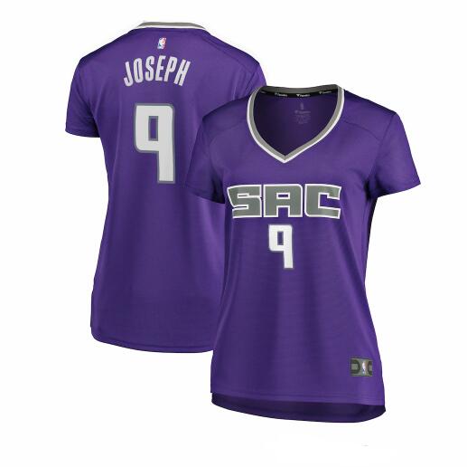 Camiseta baloncesto Cory Joseph 9 icon edition Púrpura Sacramento Kings Mujer
