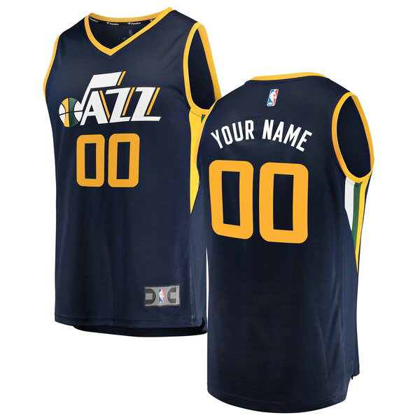 Camiseta baloncesto Custom 0 Icon Edition Armada Utah Jazz Hombre