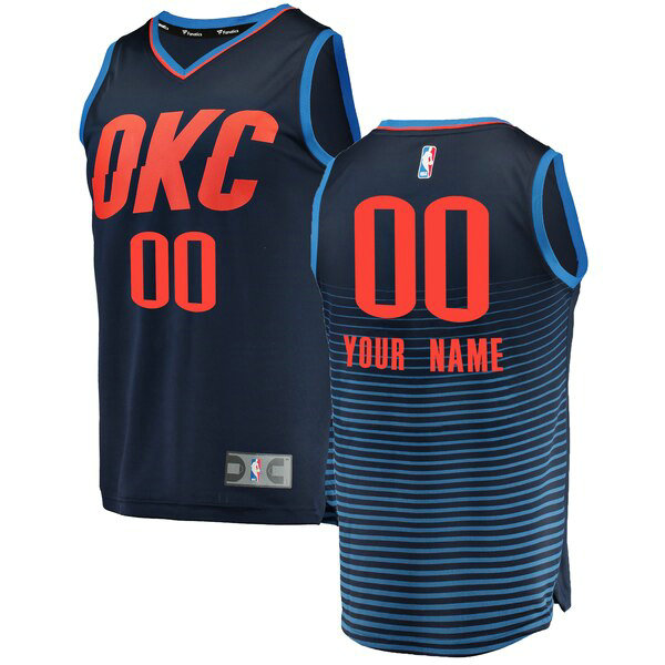 Camiseta baloncesto Custom 0 Statement Edition Armada Oklahoma City Thunder Hombre