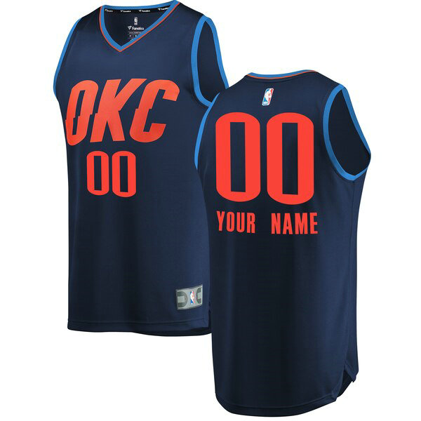 Camiseta baloncesto Custom 0 Statement Edition Armada Oklahoma City Thunder Nino
