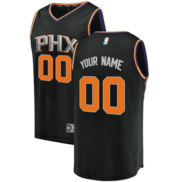 Camiseta baloncesto Custom 0 Statement Edition Negro Phoenix Suns Hombre