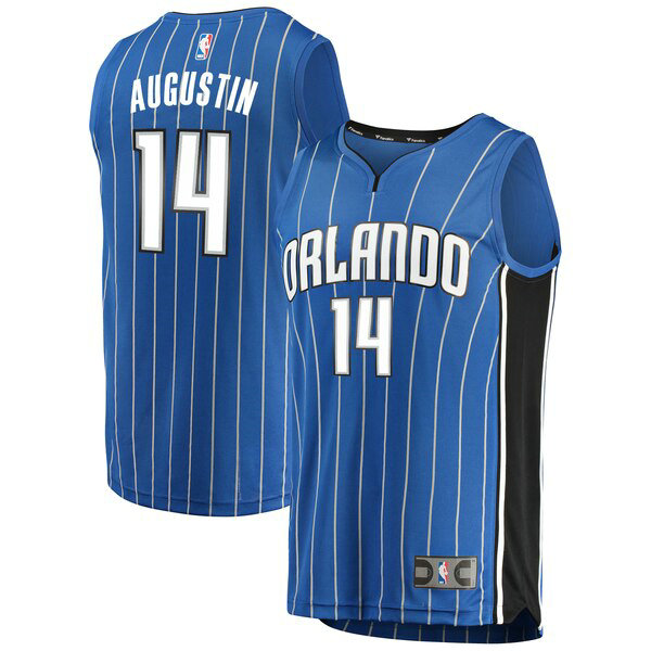 Camiseta baloncesto DJ Augustin 14 Icon Edition Azul Orlando Magic Hombre
