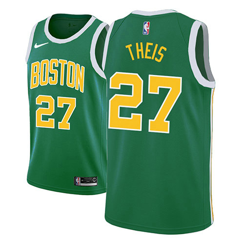 Camiseta baloncesto Daniel Theis 27 Earned 2018-19 Verde Boston Celtics Hombre