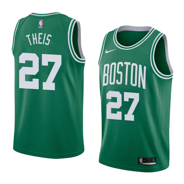 Camiseta baloncesto Daniel Theis 27 Icon 2018 Verde Boston Celtics Hombre