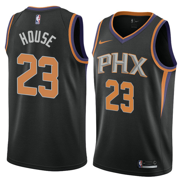 Camiseta baloncesto Danuel House 23 Statement 2018 Negro Phoenix Suns Hombre