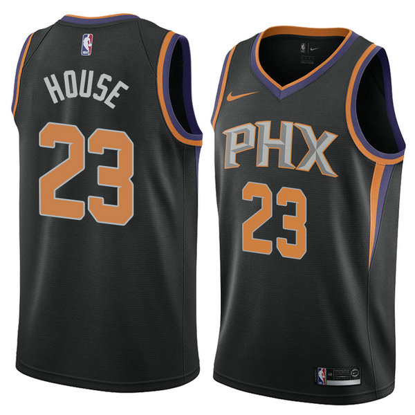 Camiseta baloncesto Danuel House 23 Statement 2018 Negro Phoenix Suns Hombre