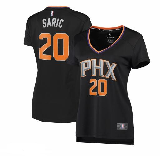 Camiseta baloncesto Dario Saric 20 statement edition Negro Phoenix Suns Mujer