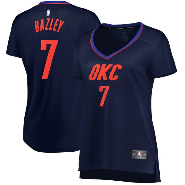 Camiseta baloncesto Darius Bazley 7 statement edition Armada Oklahoma City Thunder Mujer