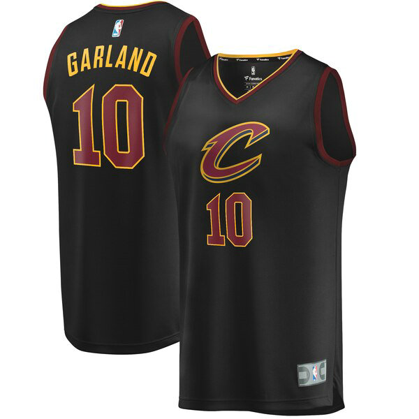Camiseta baloncesto Darius Garland 10 2019-2020 Negro Cleveland Cavaliers Hombre