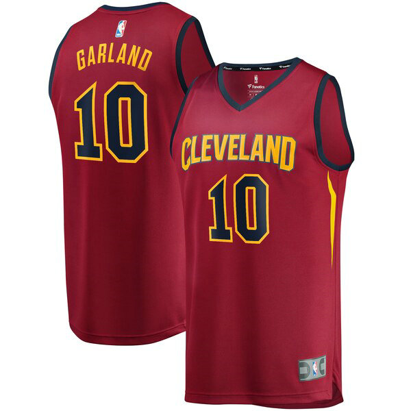 Camiseta baloncesto Darius Garland 10 2019 Rojo Cleveland Cavaliers Hombre
