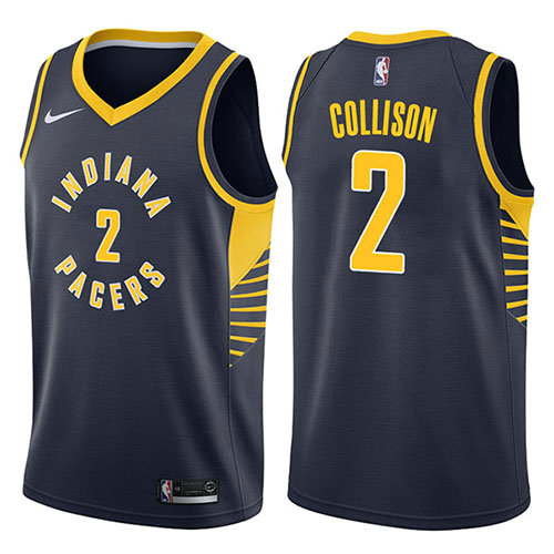 Camiseta baloncesto Darren Collison 2 Icon 2017-18 Azul Indiana Pacers Hombre