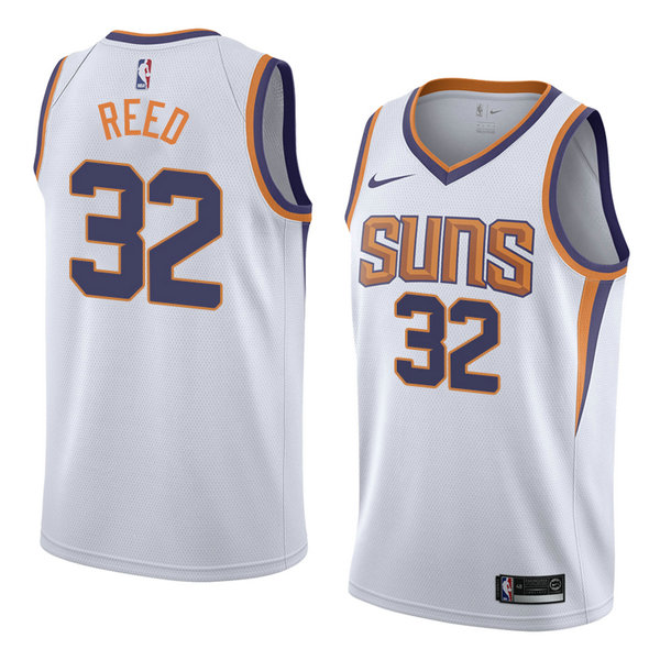 Camiseta baloncesto Davon Reed 32 Association 2018 Blanco Phoenix Suns Hombre