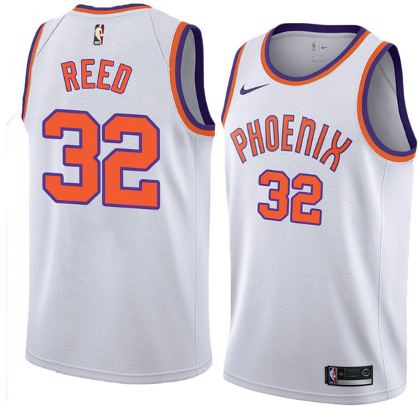 Camiseta baloncesto Davon Reed 32 Hardwood Classic 2018 Blanco Phoenix Suns Hombre