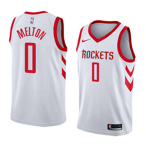 Camiseta baloncesto De'Anthony Melton 0 2017-18 Blanco Houston Rockets Hombre