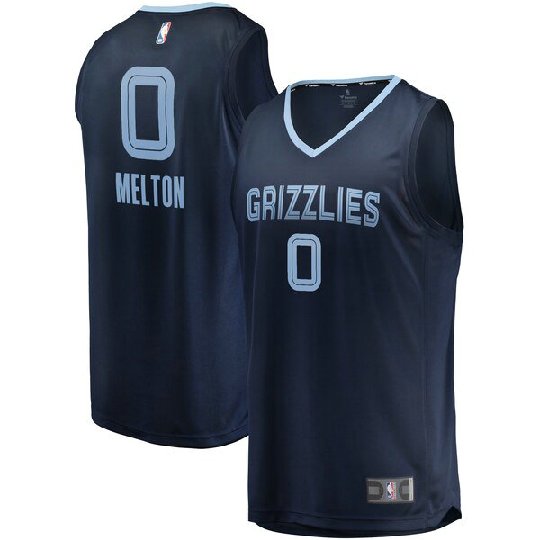 Camiseta baloncesto De'Anthony Melton 0 Icon Edition Armada Memphis Grizzlies Hombre