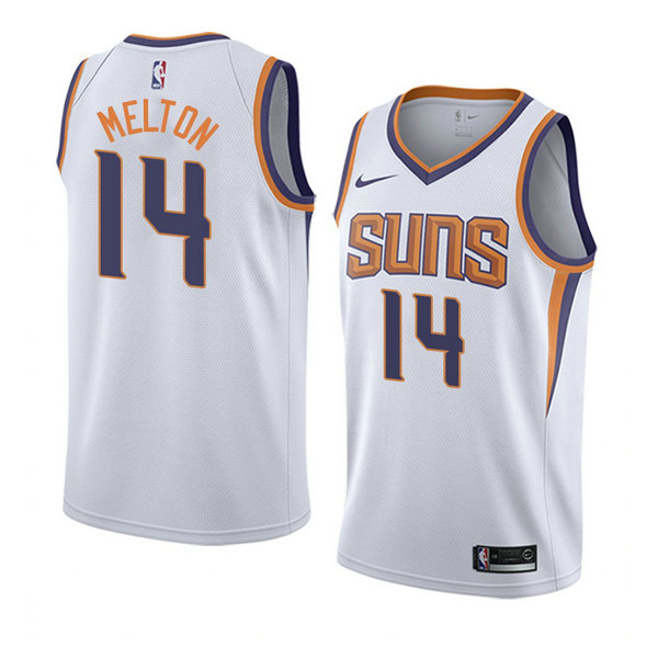 Camiseta baloncesto De'anthony Melton 14 Association 2018 Blanco Phoenix Suns Hombre