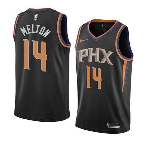 Camiseta baloncesto De'anthony Melton 14 Statement 2018 Negro Phoenix Suns Hombre