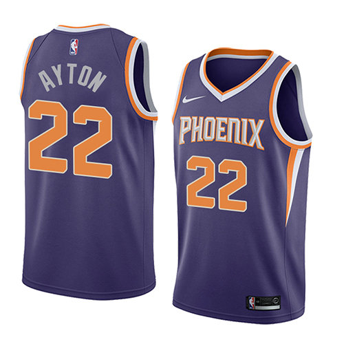 Camiseta baloncesto Deandre Ayton 22 Icon 2017-18 Azul Phoenix Suns Hombre