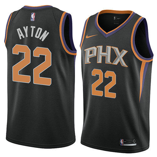Camiseta baloncesto Deandre Ayton 22 Statement 2017-18 Negro Phoenix Suns Hombre