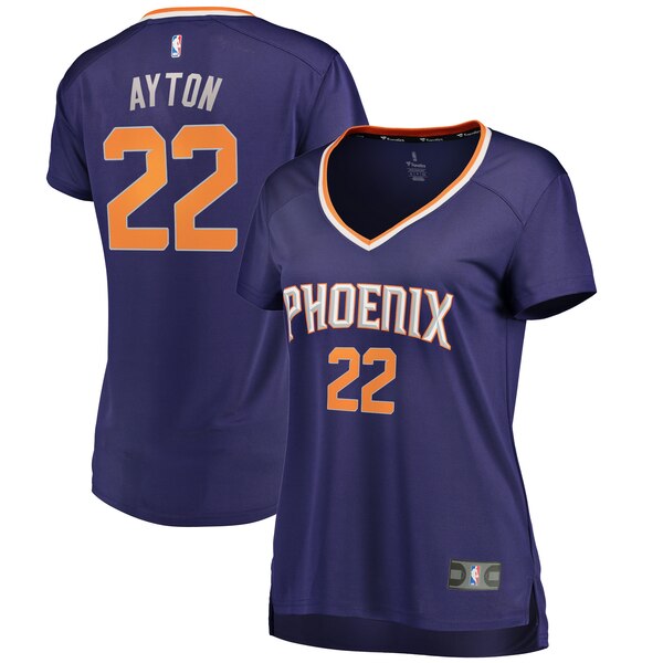 Camiseta baloncesto Deandre Ayton 22 icon edition Púrpura Phoenix Suns Mujer