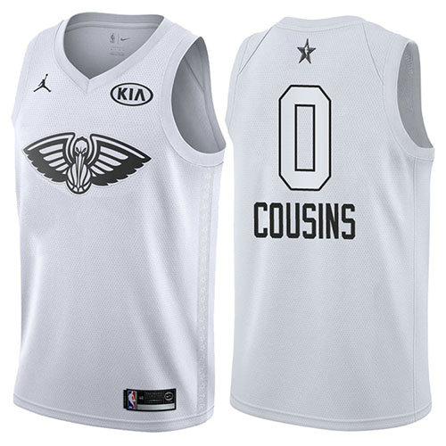 Camiseta baloncesto Demarcus Cousins 0 Blanco All Star 2018 Hombre