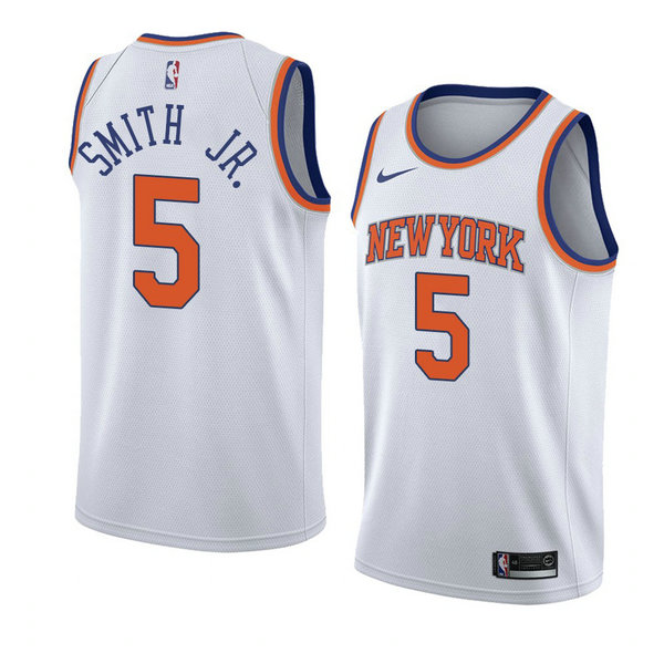 Camiseta baloncesto Dennis Smith JR. 5 Statement 2018 Blanco New York Knicks Hombre