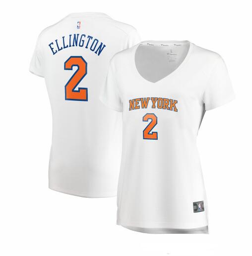 Camiseta baloncesto Dennis Smith Jr. 2 association edition Blanco New York Knicks Mujer