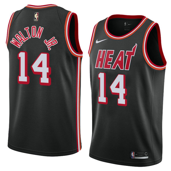 Camiseta baloncesto Derrick Walton JR. 14 Classic 2018 Negro Miami Heat Hombre