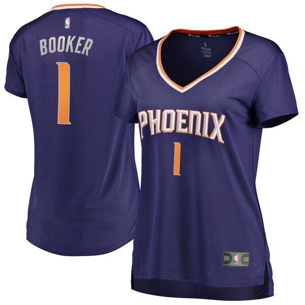 Camiseta baloncesto Devin Booker 1 icon edition Púrpura Phoenix Suns Mujer