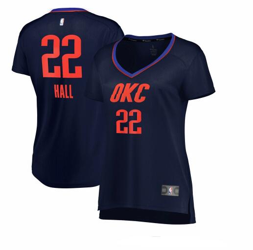 Camiseta baloncesto Devon Hall 22 statement edition Armada Oklahoma City Thunder Mujer