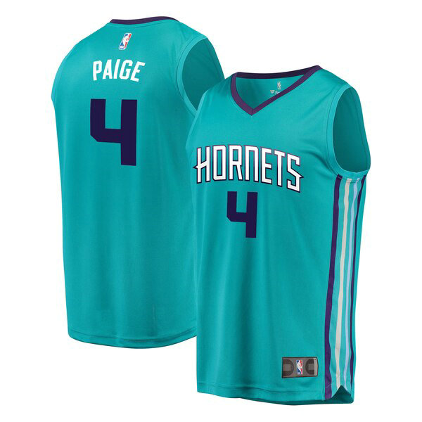 Camiseta baloncesto Devonte Graham 4 2019 Azul Charlotte Hornets Hombre