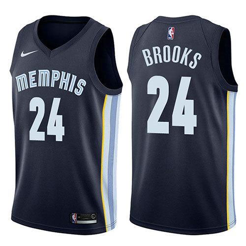 Camiseta baloncesto Dillon Brooks 24 Icon 2017-18 Azul Memphis Grizzlies Hombre