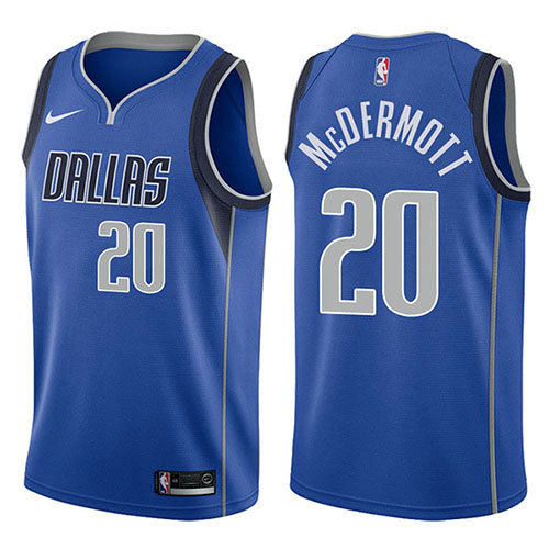 Camiseta baloncesto Doug Mcdermott 20 Icon 2017-18 Azul Dallas Mavericks Hombre