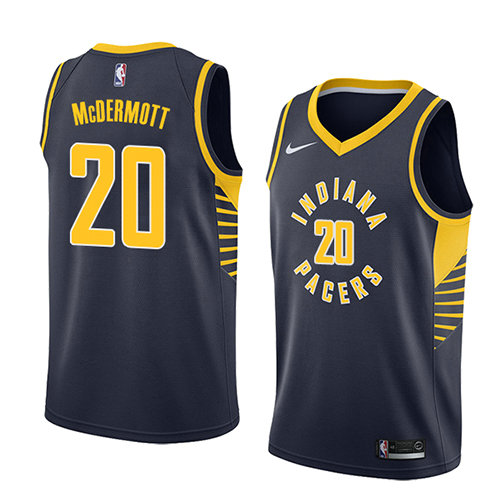 Camiseta baloncesto Doug Mcdermott 20 Icon 2018 Azul Indiana Pacers Hombre