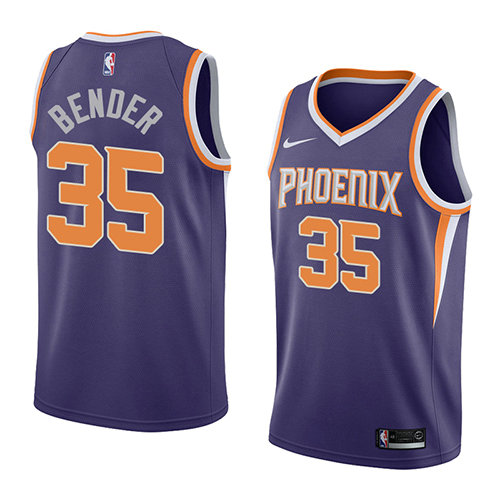 Camiseta baloncesto Dragan Bender 35 Icon 2018 Azul Phoenix Suns Hombre