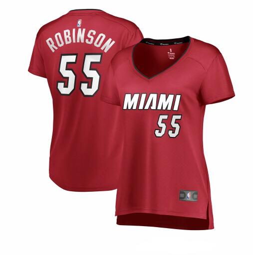 Camiseta baloncesto Duncan Robinson 55 statement edition Rojo Miami Heat Mujer