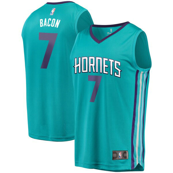 Camiseta baloncesto Dwayne Bacon 7 2019 Azul Charlotte Hornets Hombre