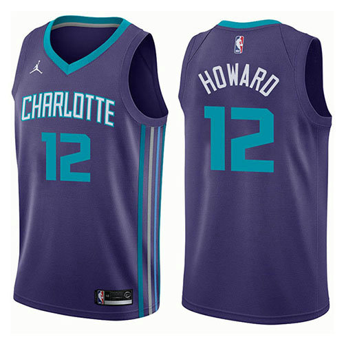 Camiseta baloncesto Dwight Howard 12 Statement 2017-18 P鐓pura Charlotte Hornets Hombre
