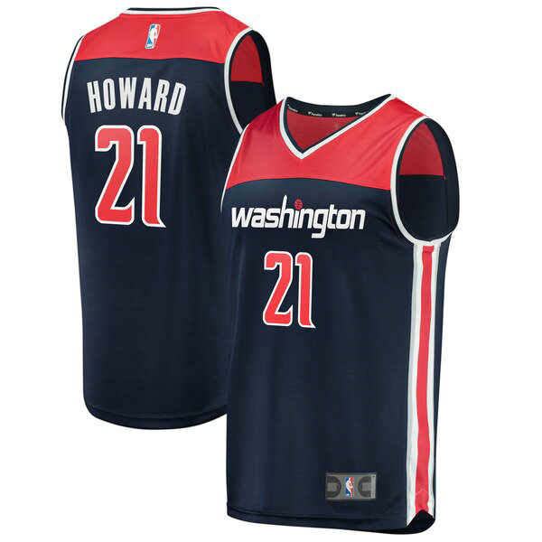 Camiseta baloncesto Dwight Howard 21 Statement Edition Armada Washington Wizards Hombre